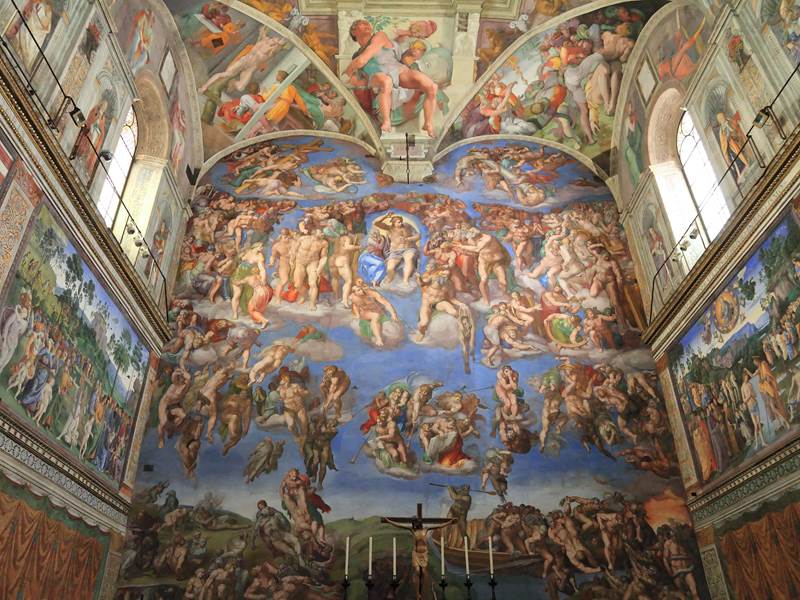 sistine chapel - michelangelo"s painting